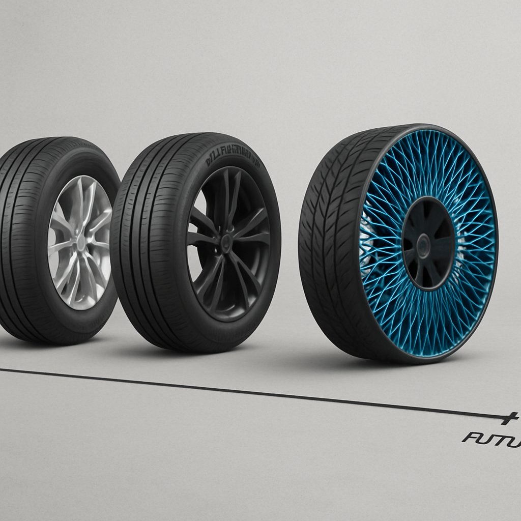 Ilustrasi 50 Tahun Bridgestone: Evolusi Ban dari ICE ke EV dan Zeusbola